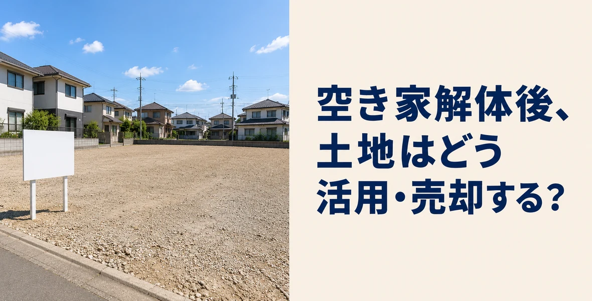 解体後の活用・売却