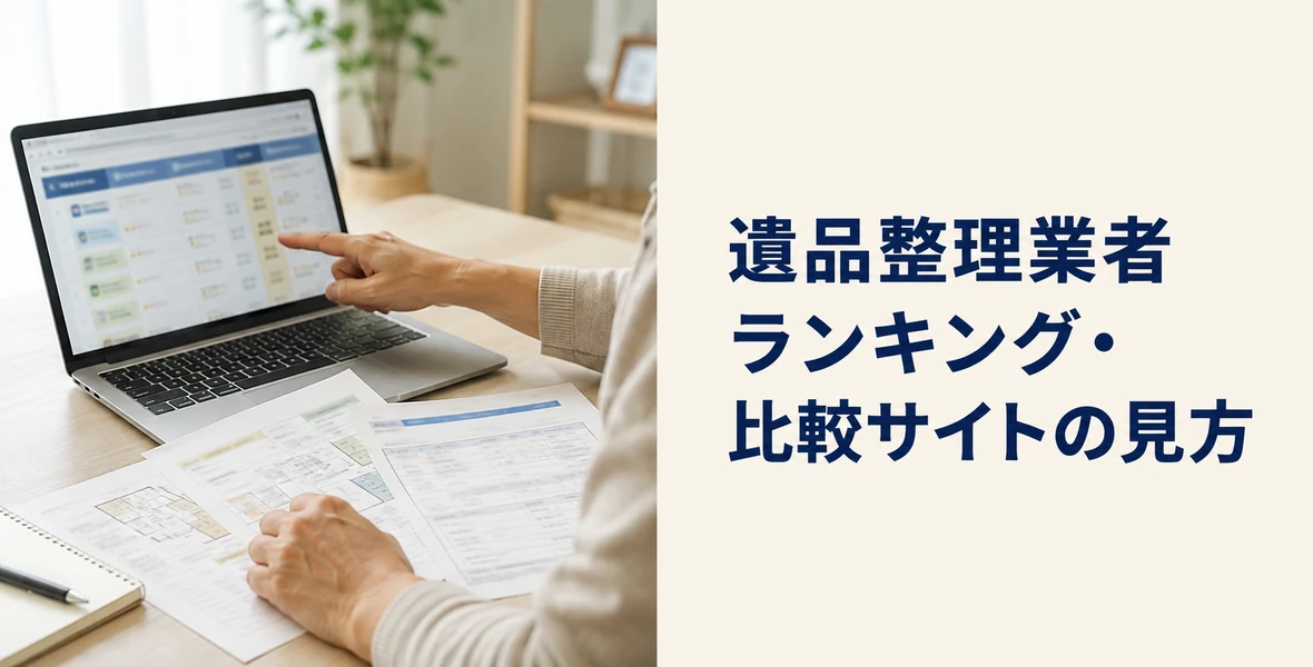 業者ランキング・比較の見方